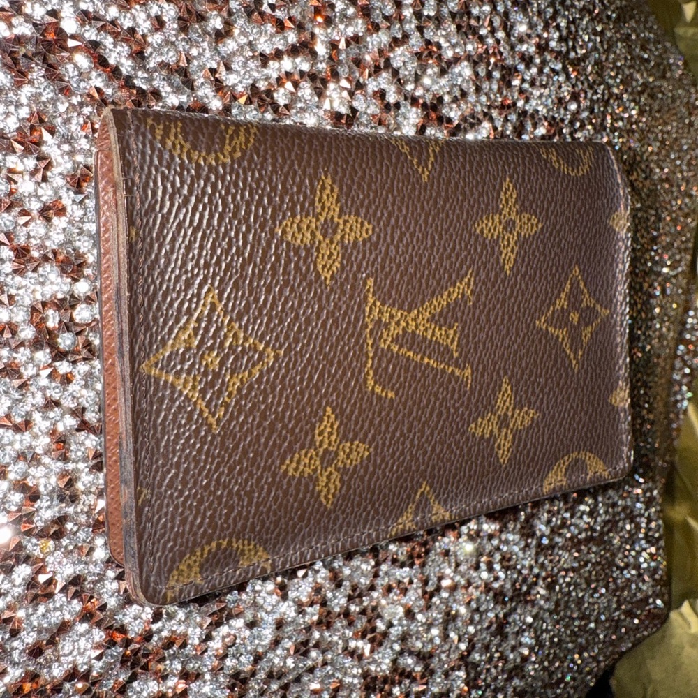 Louis Vuitton Brown Monogram card case